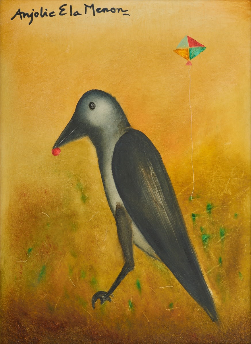 Anjolie Ela Menon, Crow, 2022