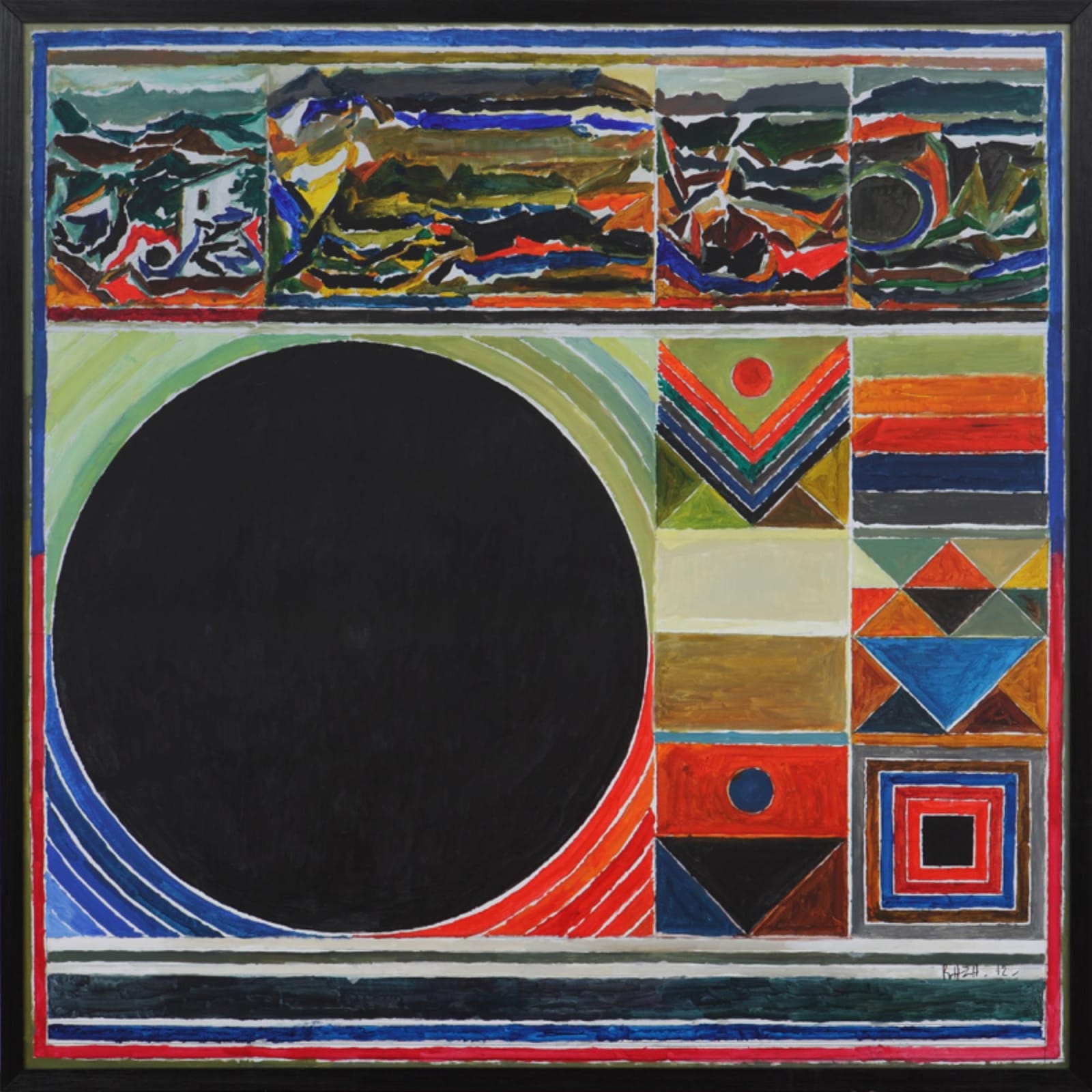 S.H. Raza, Matri-Bhoomi, 2012