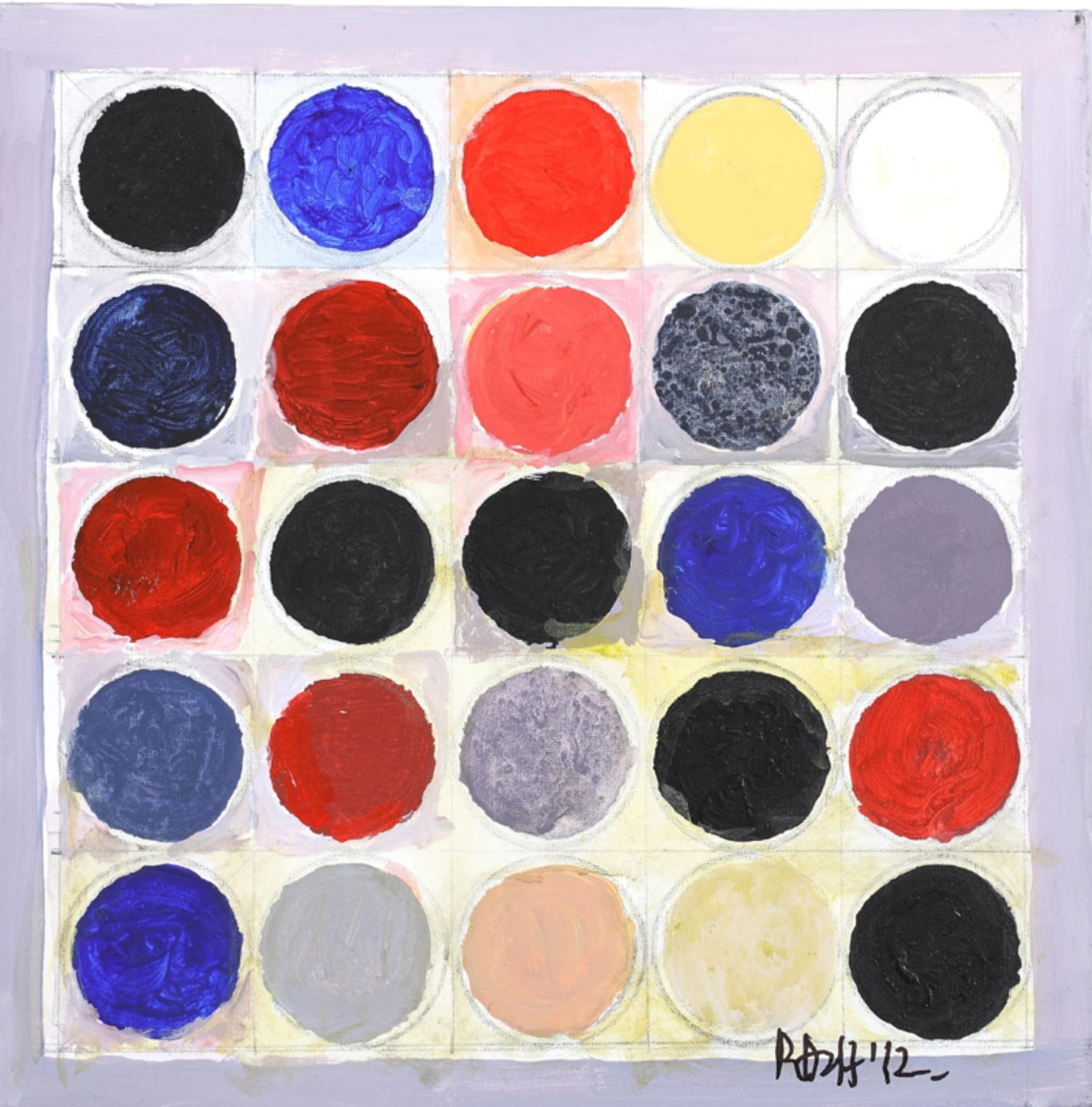 S.H. Raza, Bindu Moy, 2012