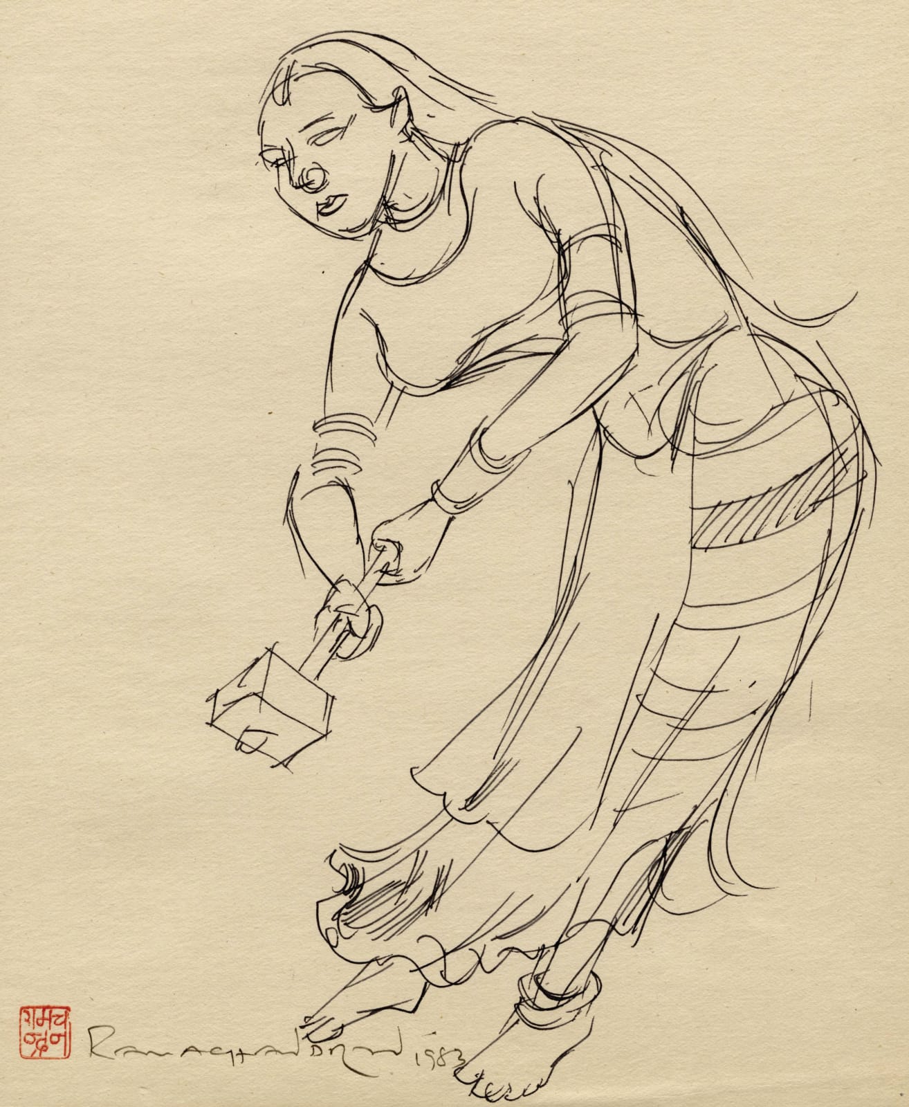 A. Ramachandran, Untitled, 1983