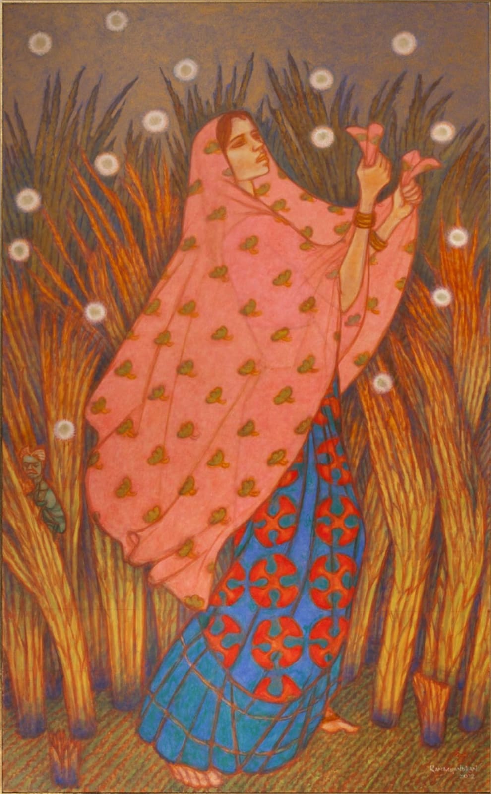 A. Ramachandran, Dust storm before the rain, 2012