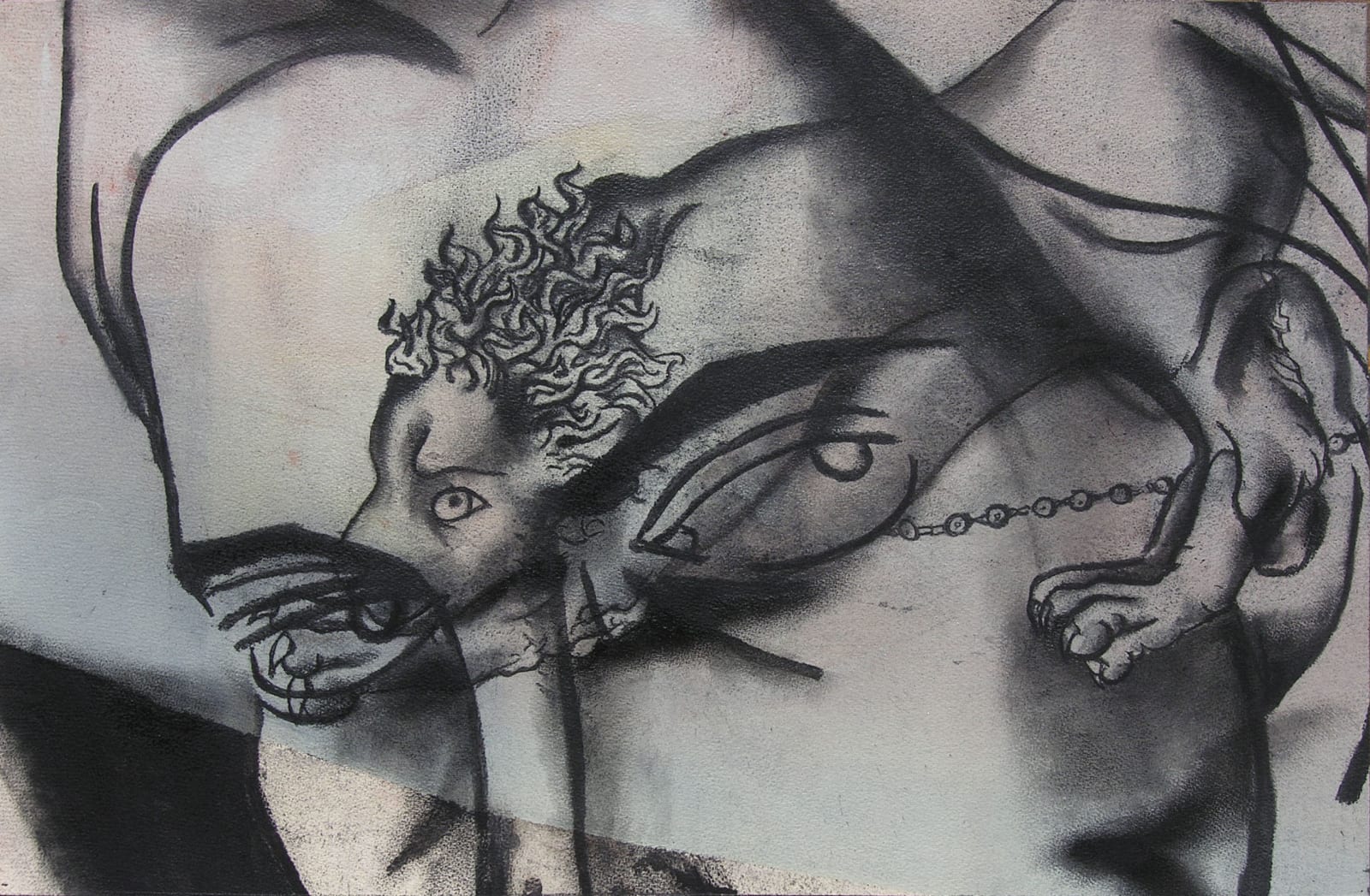 Anju Dodiya, Between the Eyes, 2004