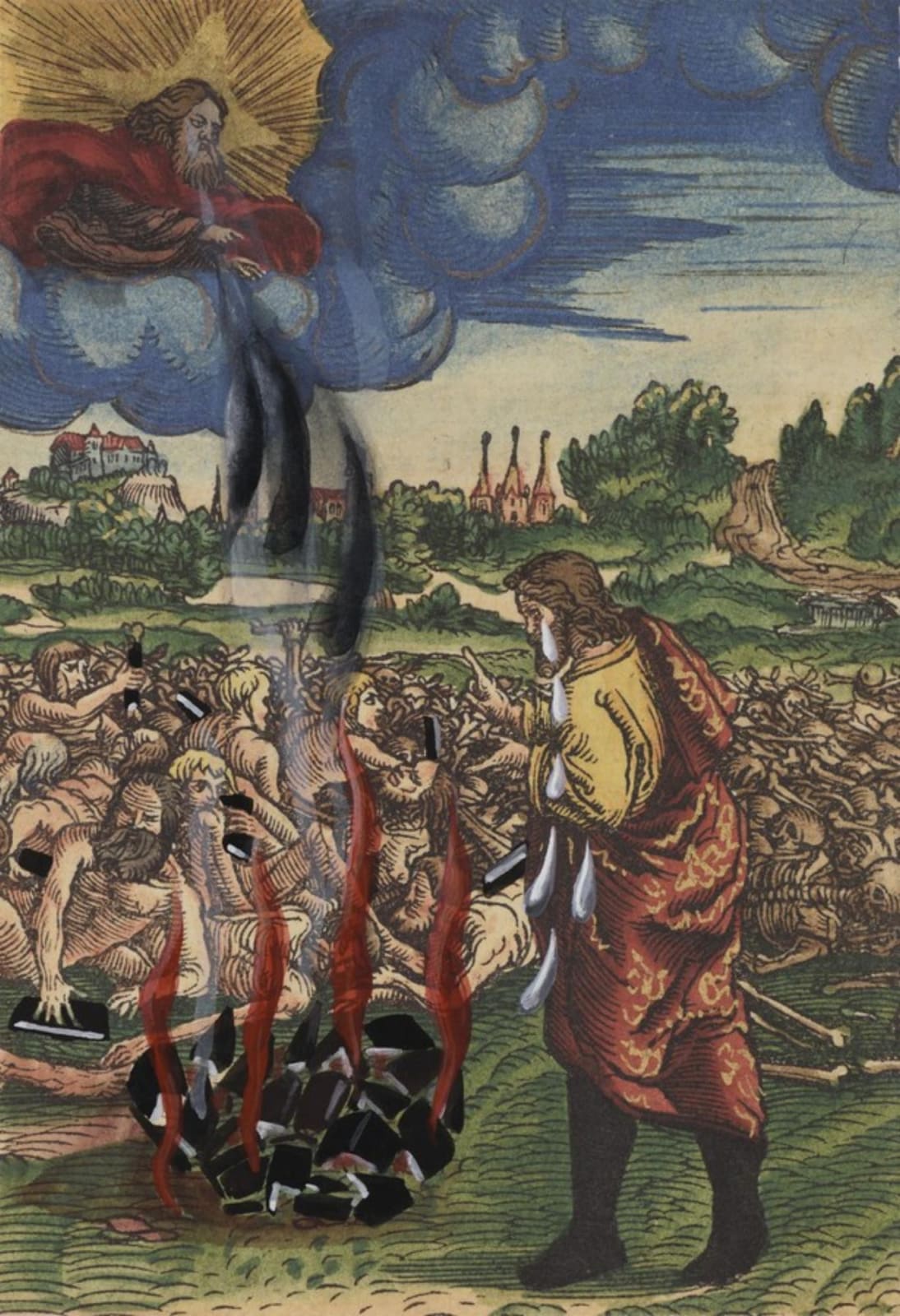 Anju Dodiya, Apocalypse, 2017