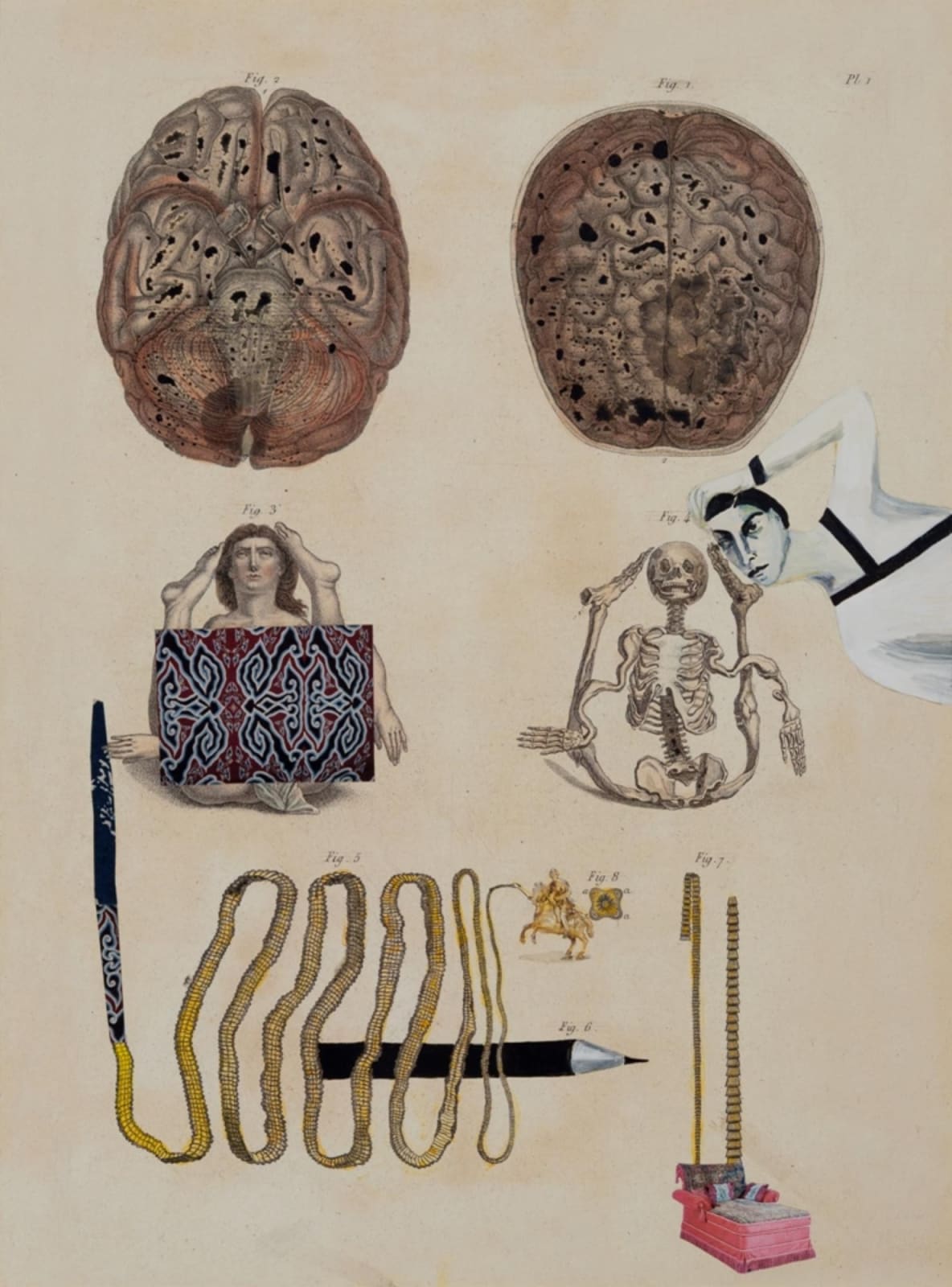 Anju Dodiya, Midas Touch, 2014