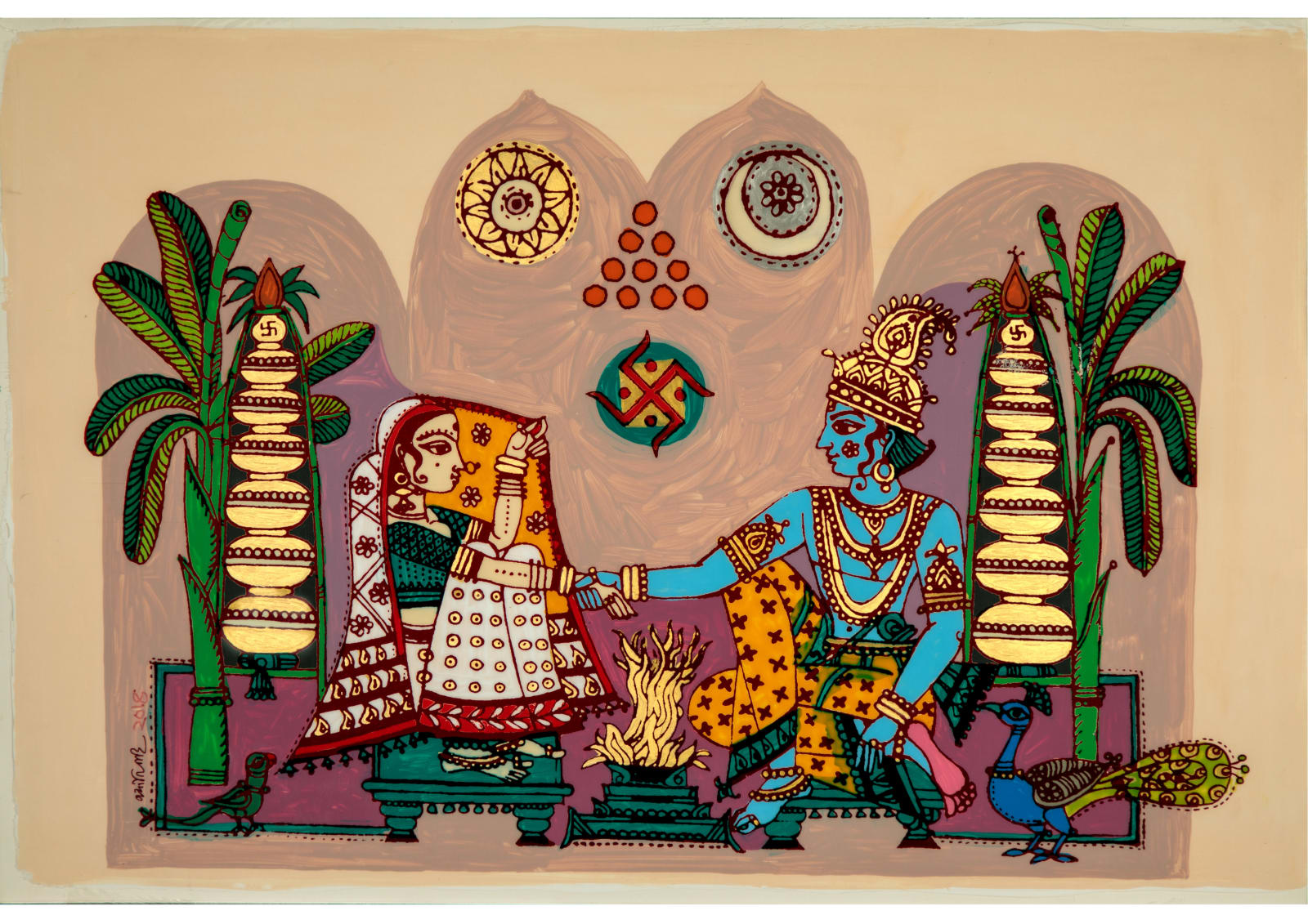 Jyoti Bhatt, Krisna Vivaha, 2018