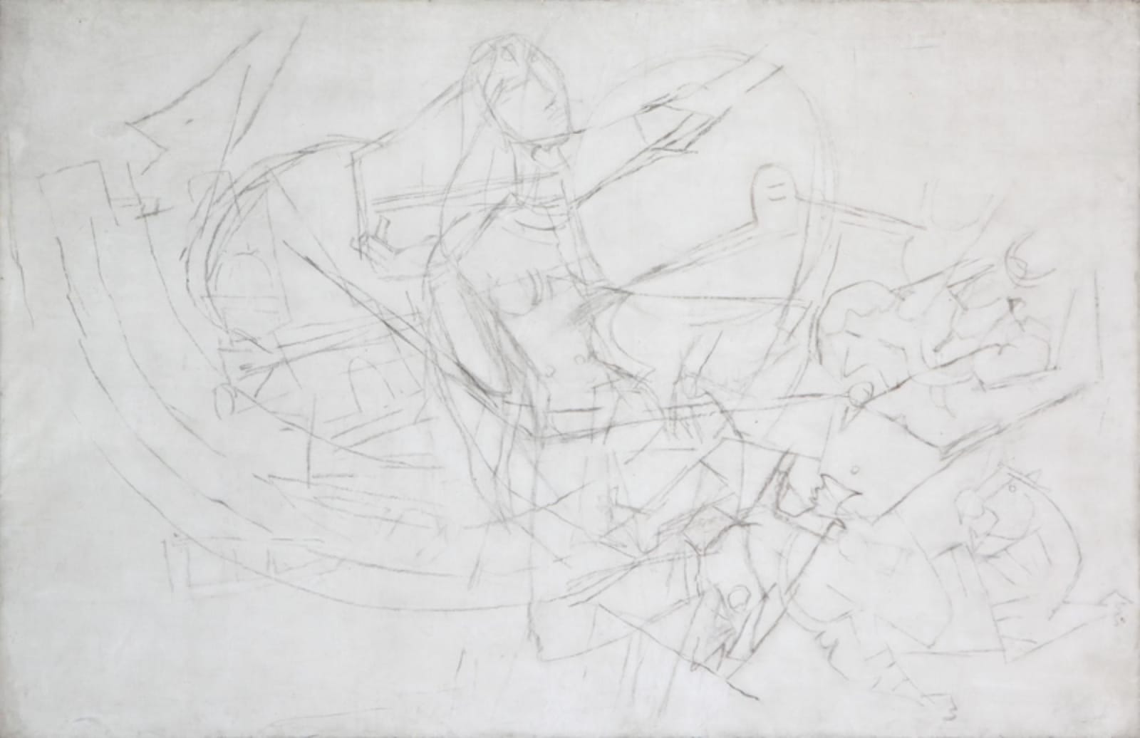 M.F. Husain, Untitled