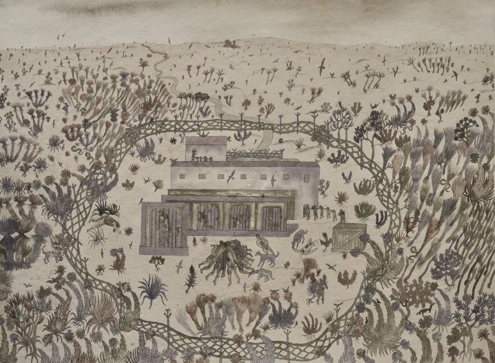 Gipin Varghese, Jail # Hand Drawn # Work of Art, 2010