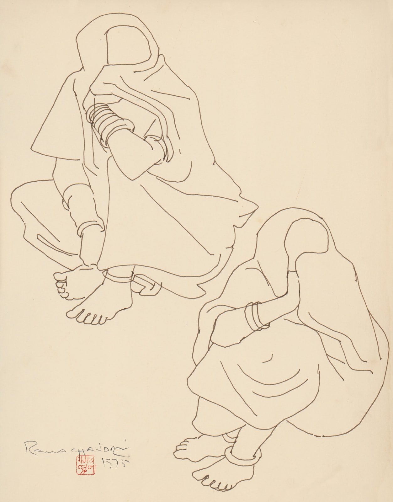 A. Ramachandran, Untitled, 1975