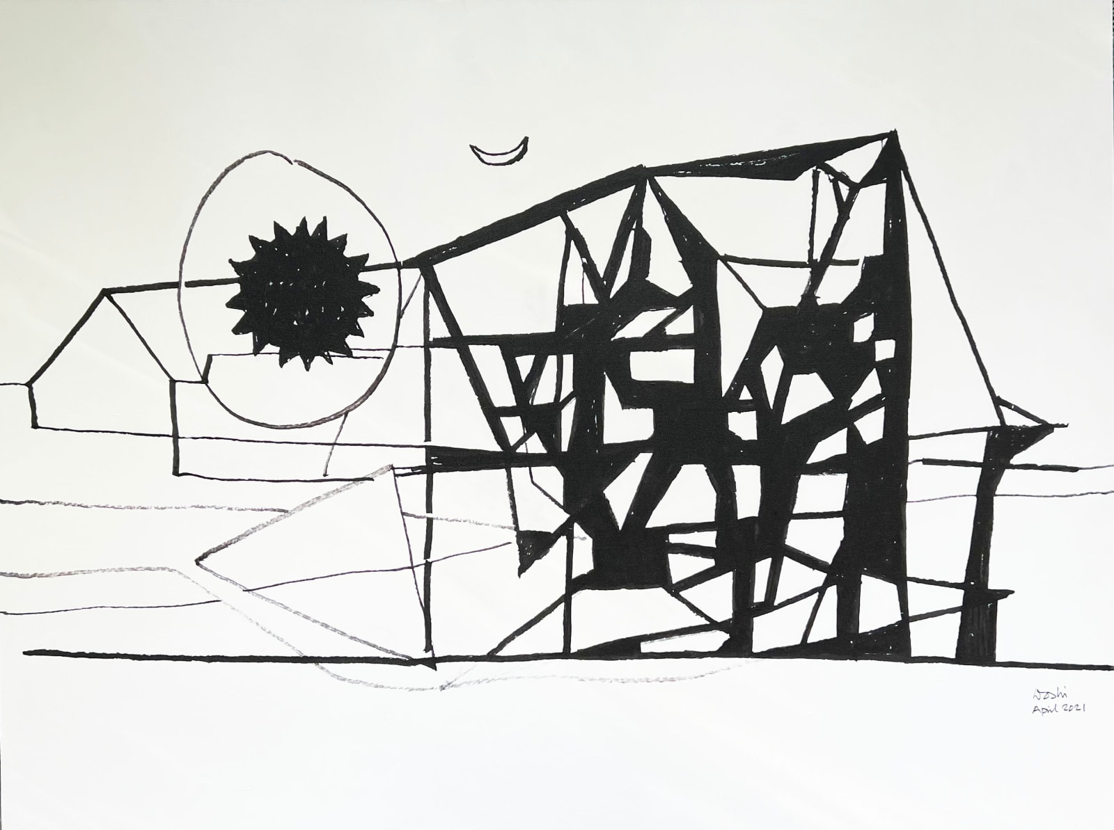 Balkrishna Doshi, Silhouette Memoir, 2021