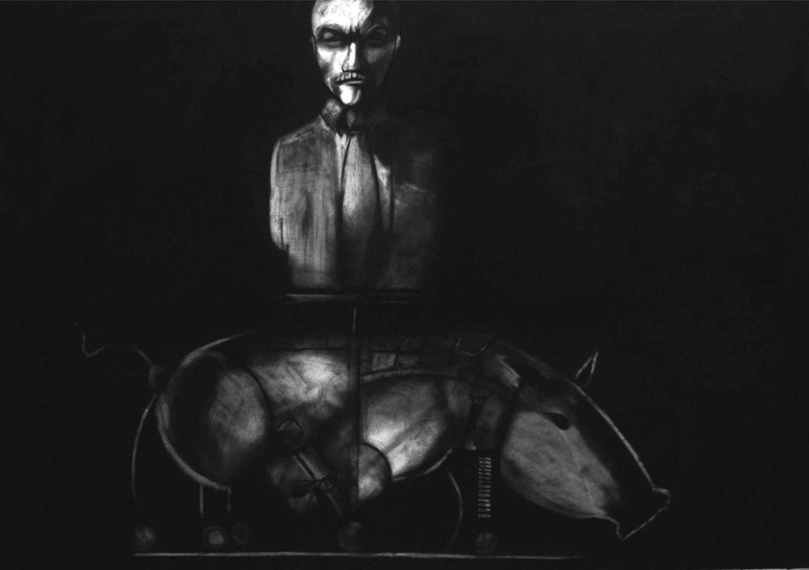 K.M. Madhusudhanan, Marx Archive: New Drawings, 2016