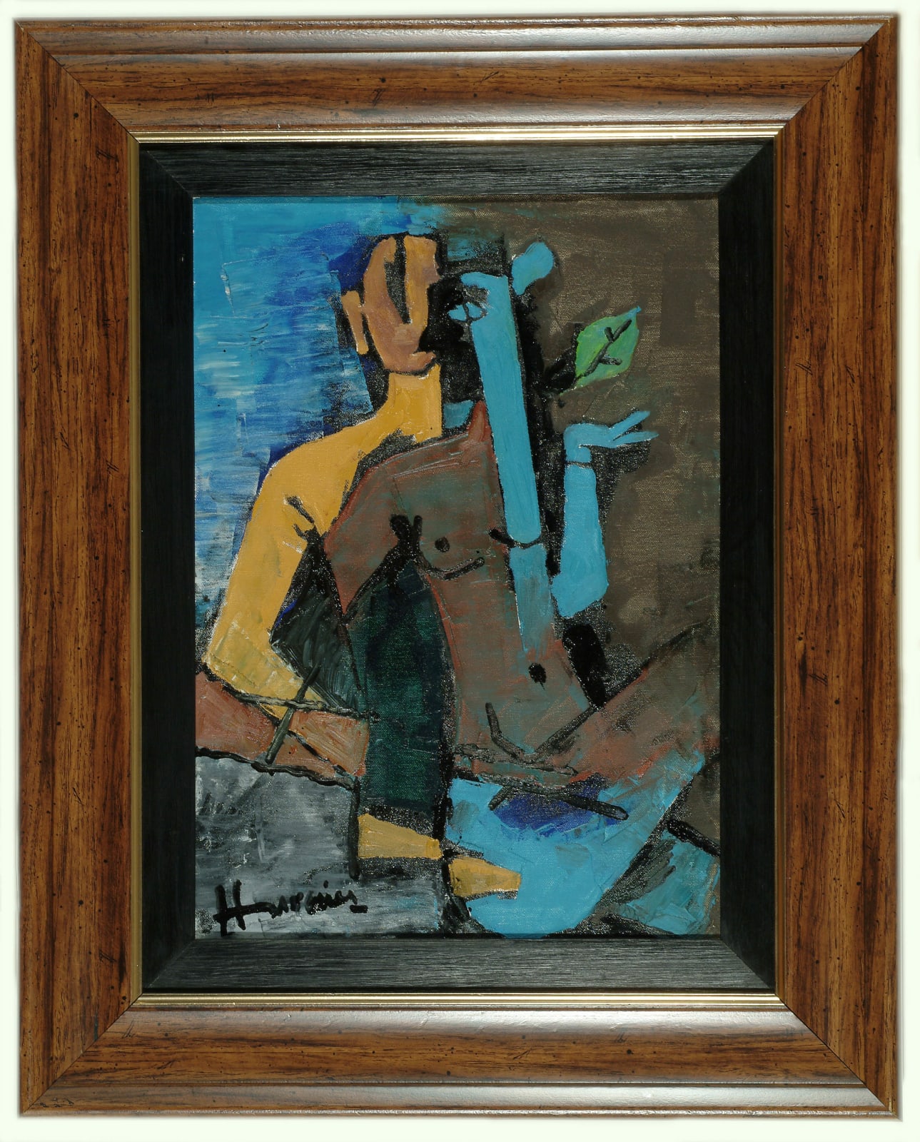 M.F. Husain, New Delhi Suite, 2003