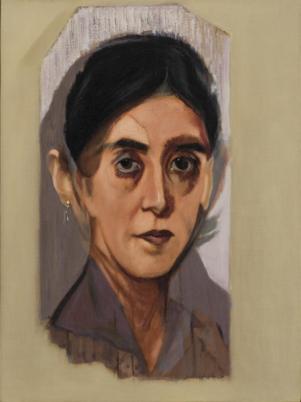 Atul Dodiya, Untitled - II (Egyptian Girlfriend), 2016