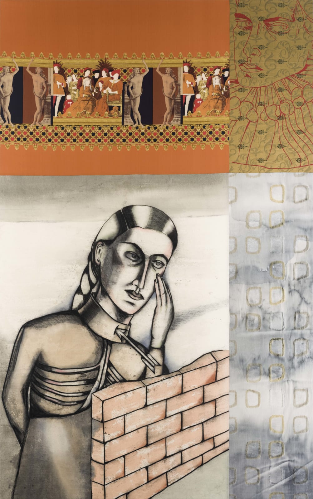 Anju Dodiya, Spellbound, 2018