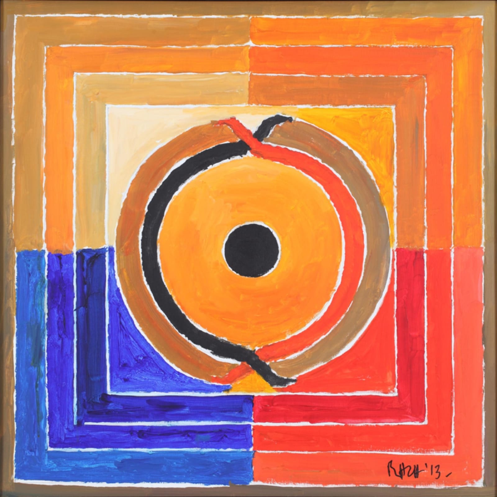 S.H. Raza, Nagas, 2013