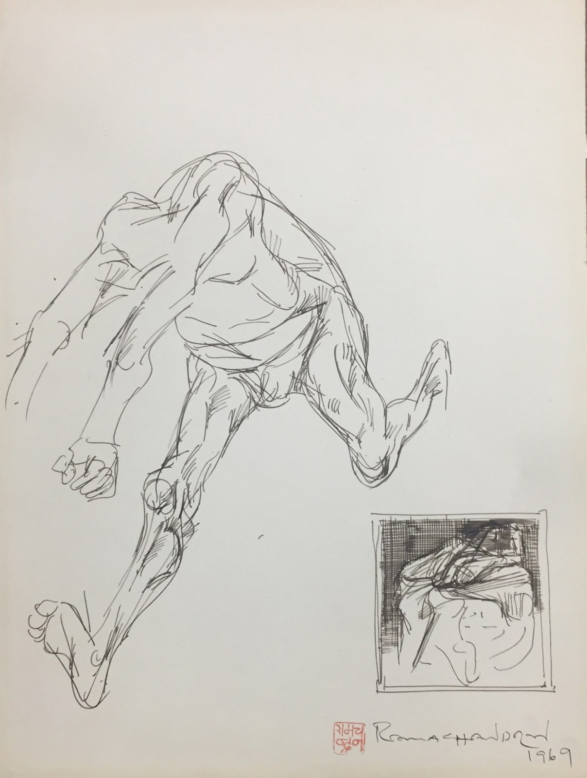 A. Ramachandran, Untitled, 1969