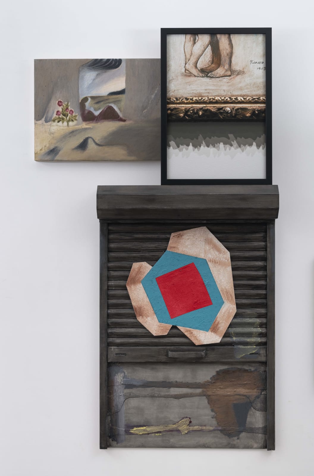 Atul Dodiya, Rose, 2019