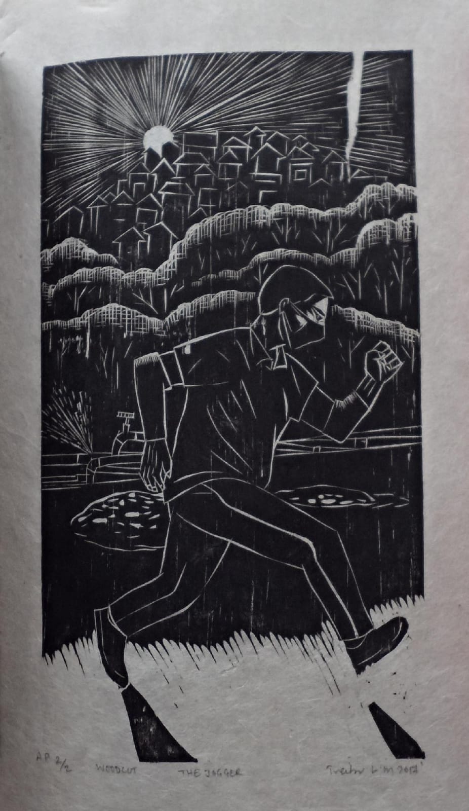 Treibor Mawlong, The Jogger AP 2/2, 2017