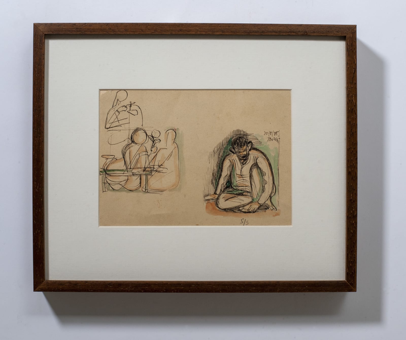 Benode Behari Mukherjee, Untitled, 1944