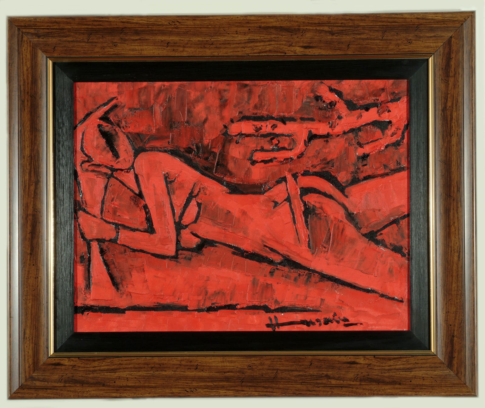M.F. Husain, New Delhi Suite, 2003