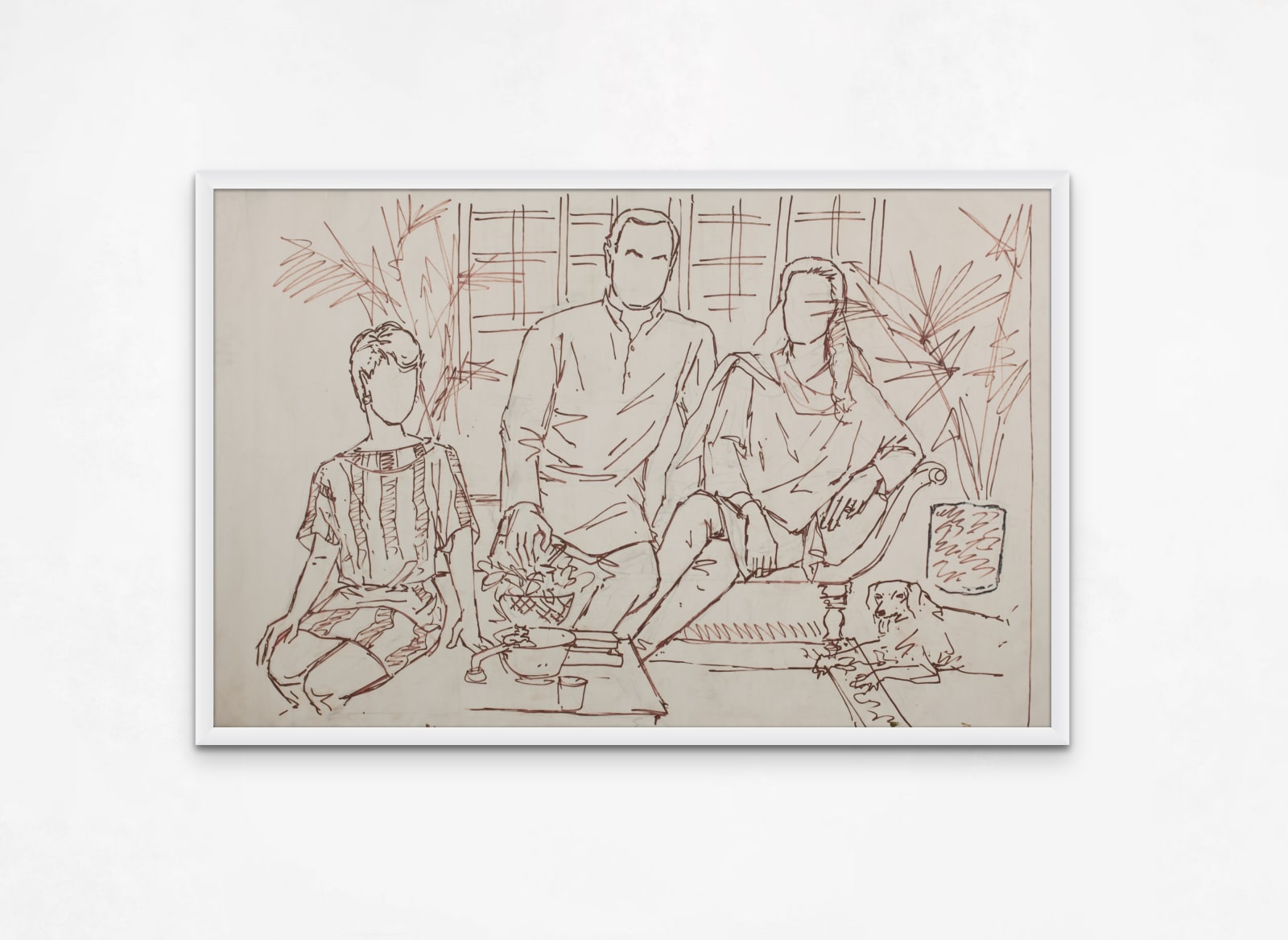 M.F. Husain, Untitled