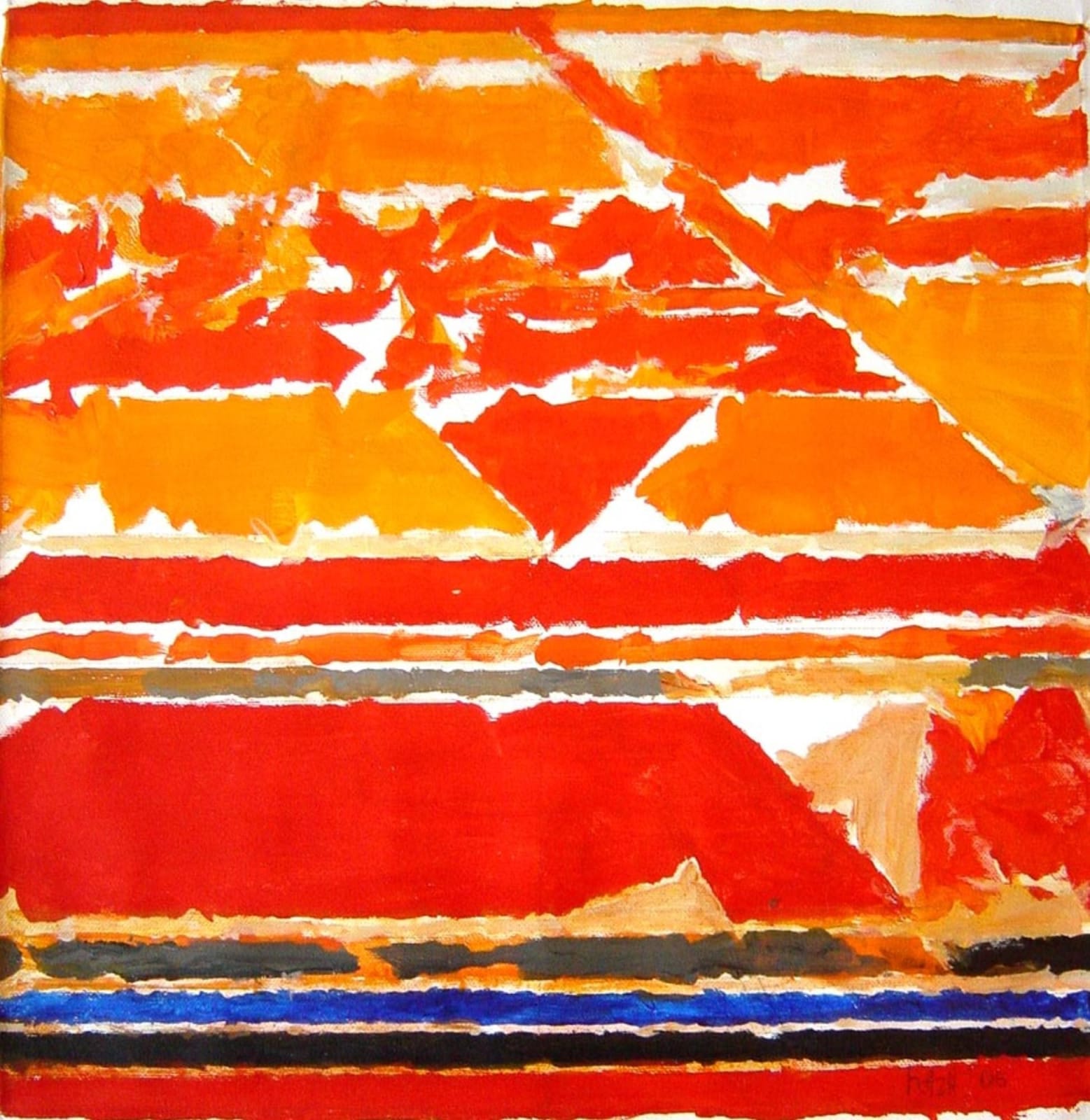 S.H. Raza, Summer, 2005