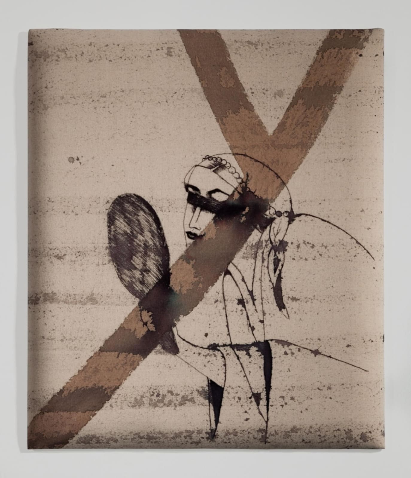 Anju Dodiya, Gandhari - I, 2015