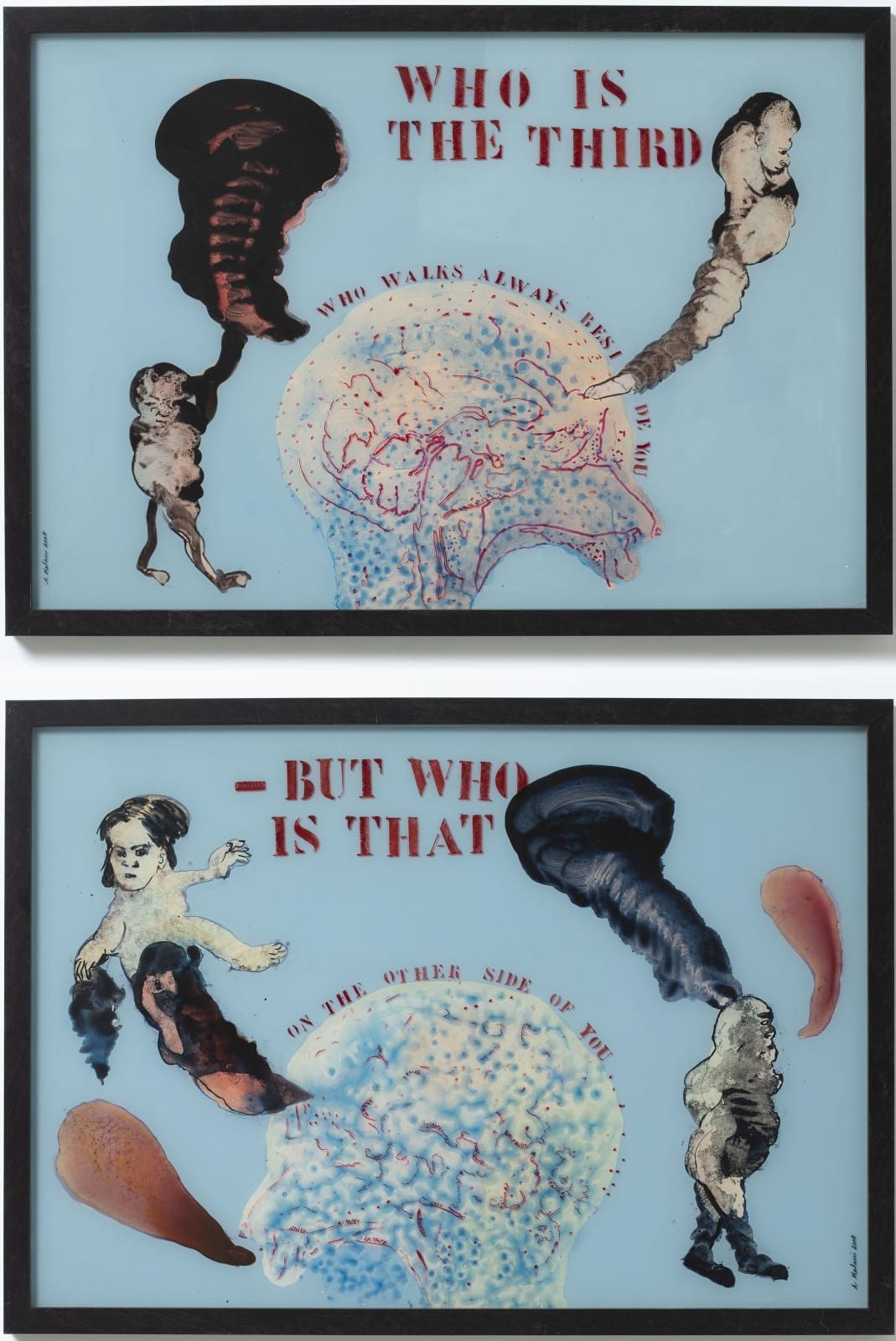 Nalini Malani, Who is the Third, 2008