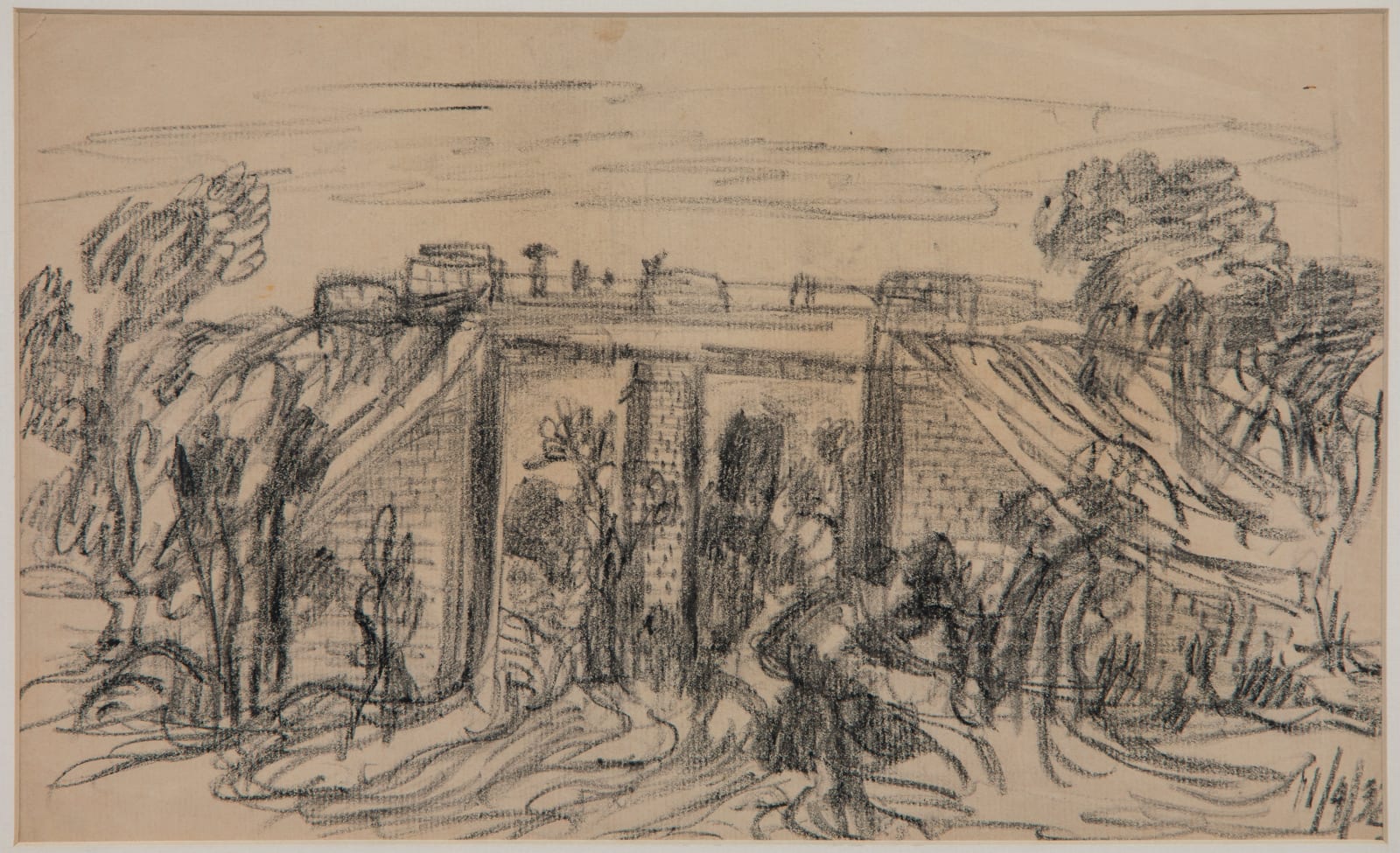 Benode Behari Mukherjee, Bridge, 1932