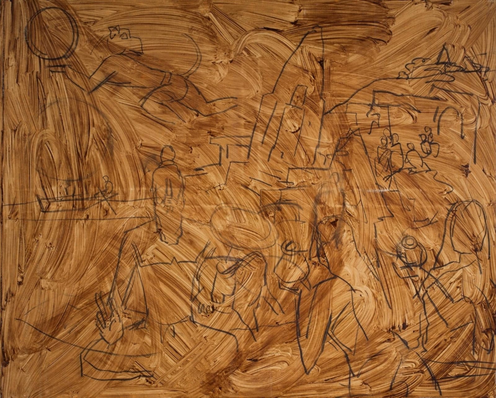 M.F. Husain, Untitled