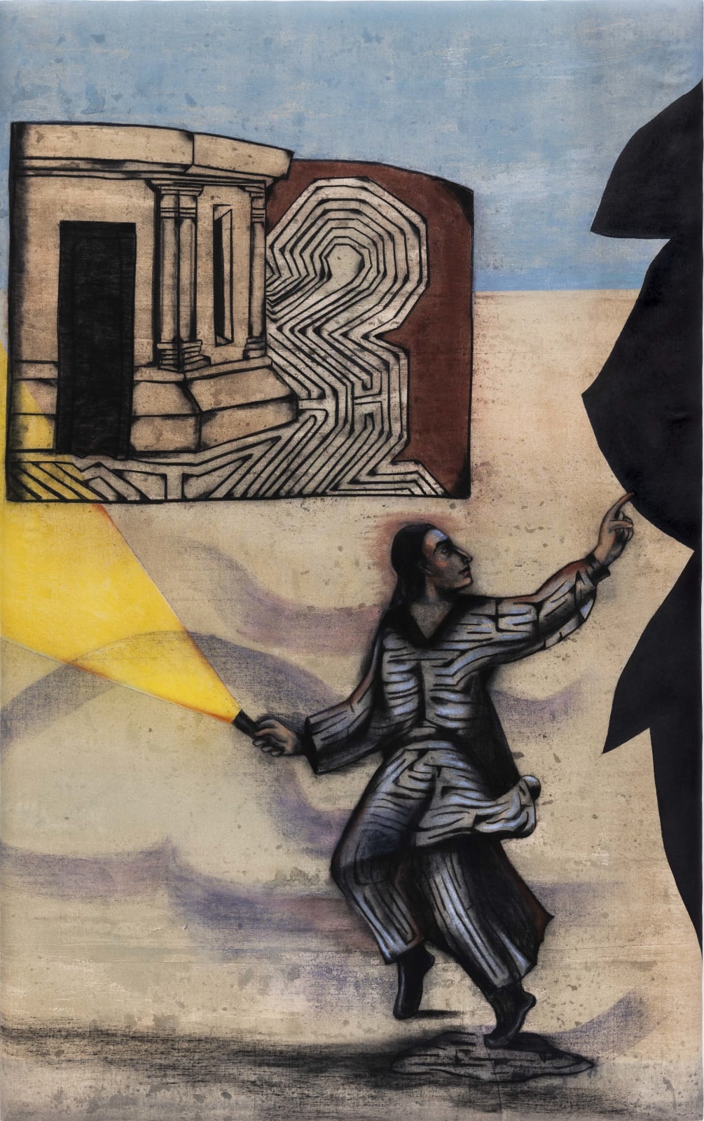 Anju Dodiya, Horizon, 2020