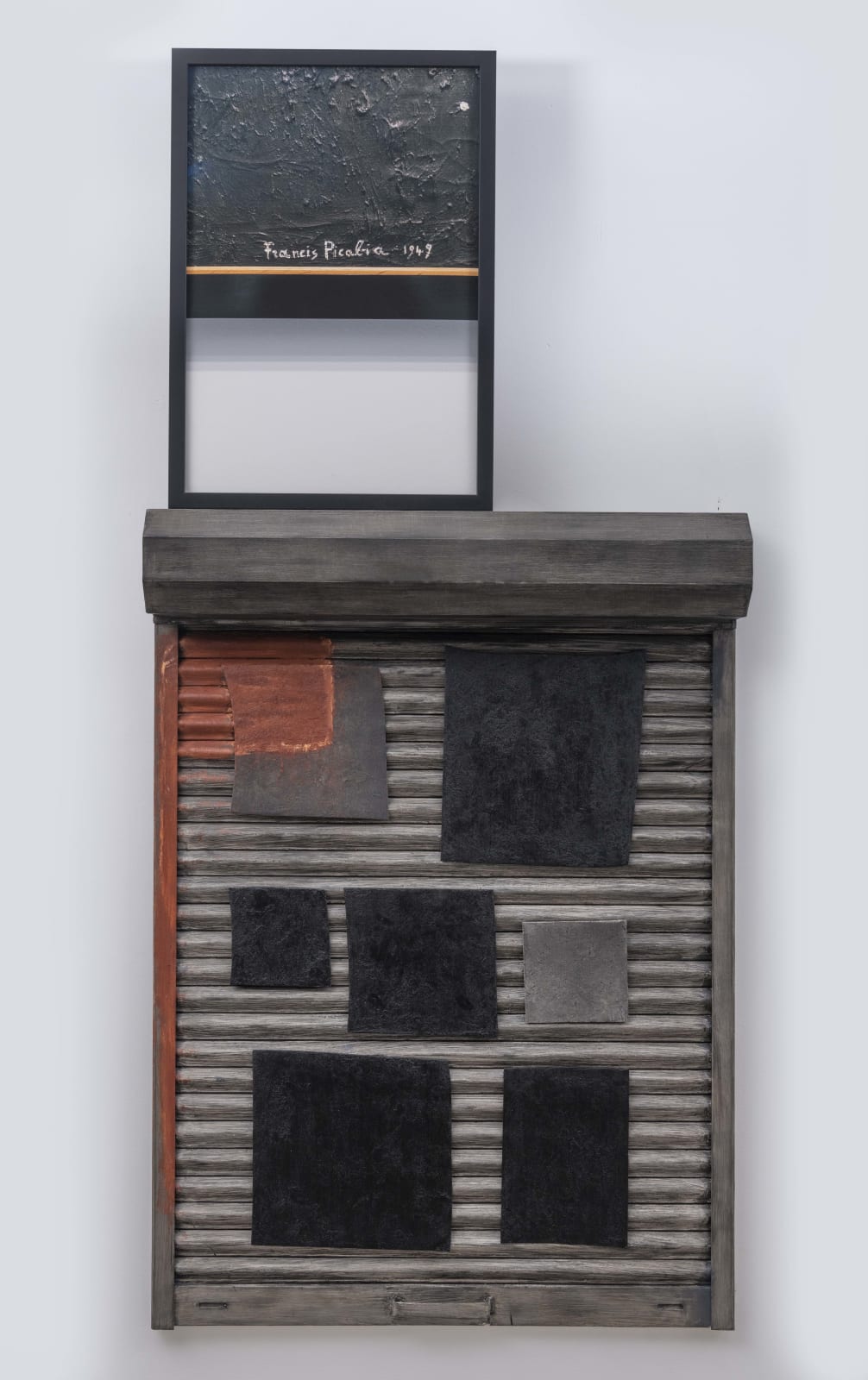 Atul Dodiya, Seven Squares, 2019