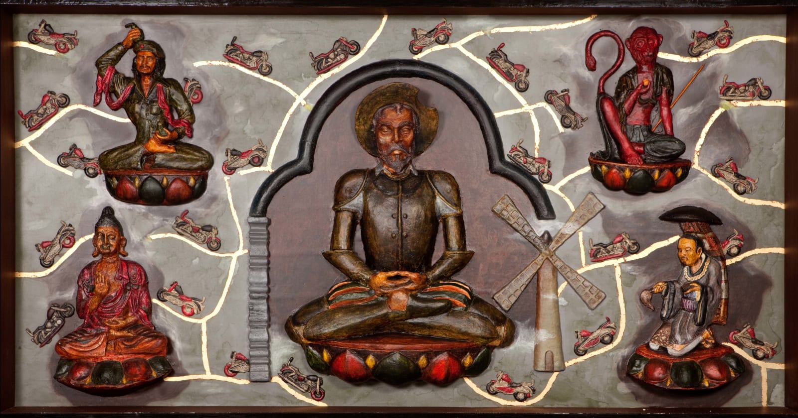 Tushar Joag, Meditating on the Difference Between a Journey and a Passage, 2011