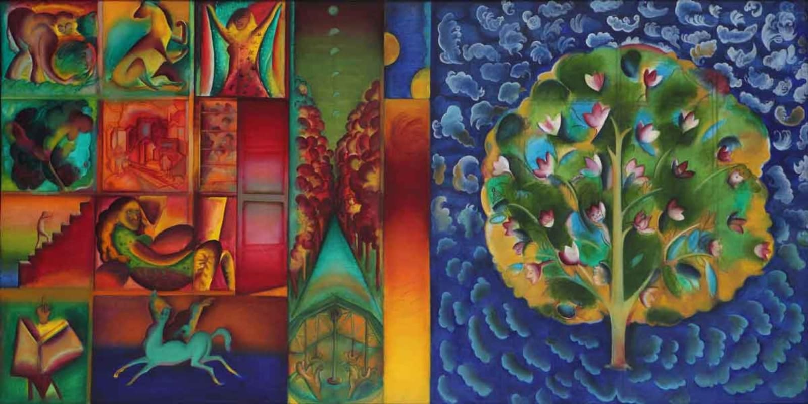 Gulammohammed Sheikh, Between Memory and Music, 8991