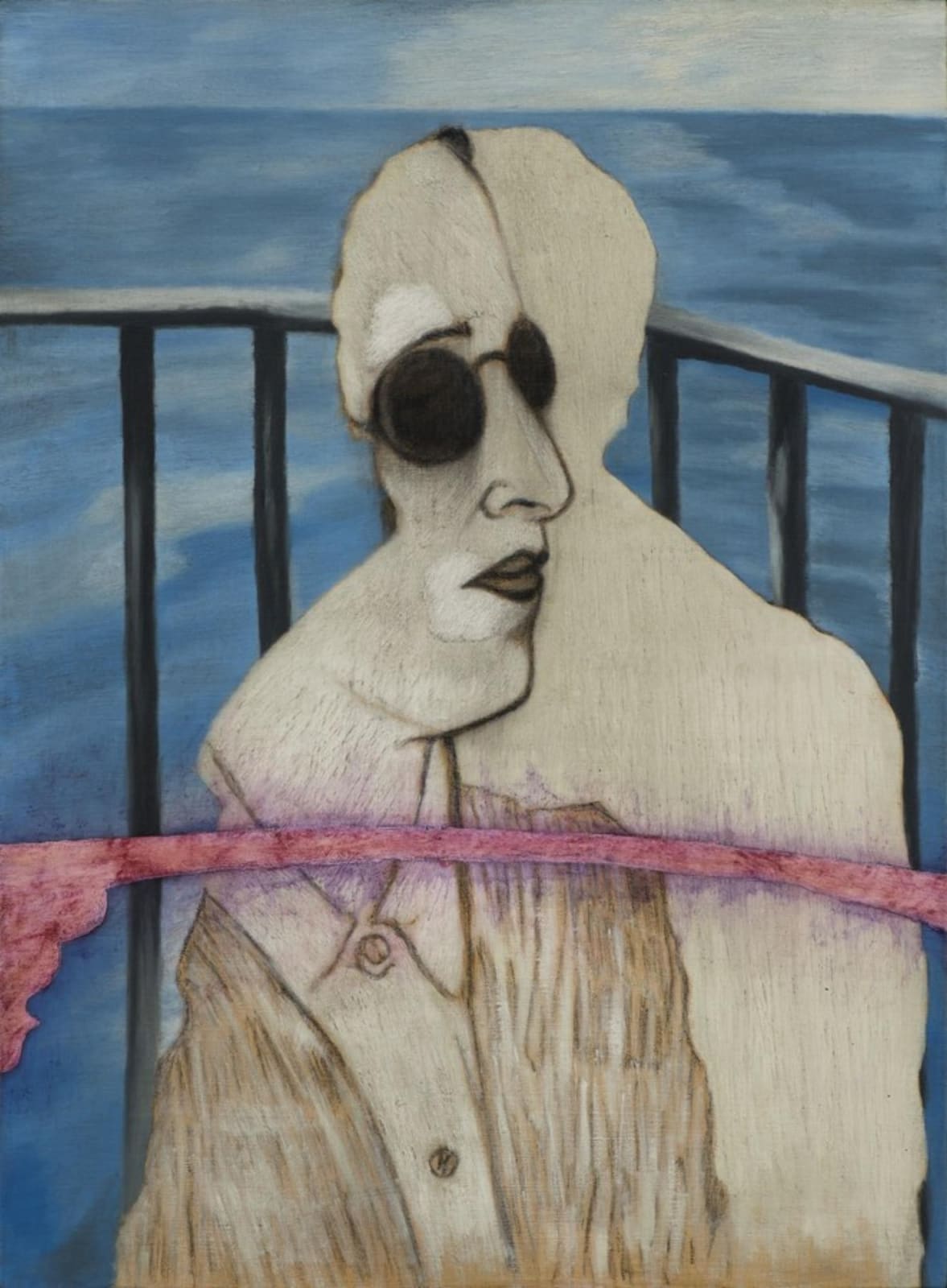 Atul Dodiya, Bridge for Olga, 2016