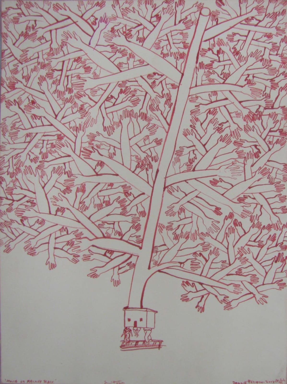 Zakkir Hussain, House on Railway Track, 2008