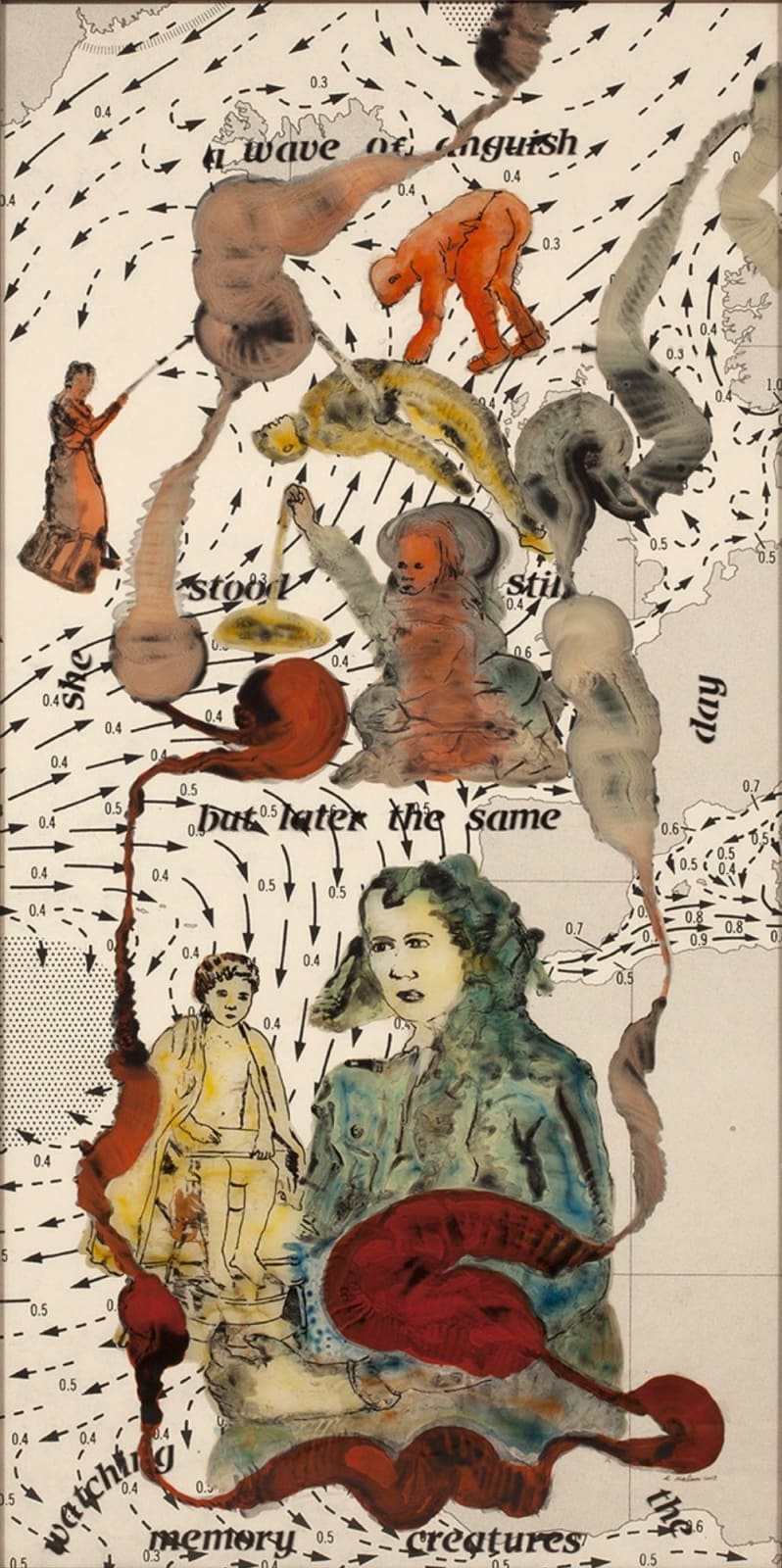 Nalini Malani, Connections: Later the Same Day, 2013