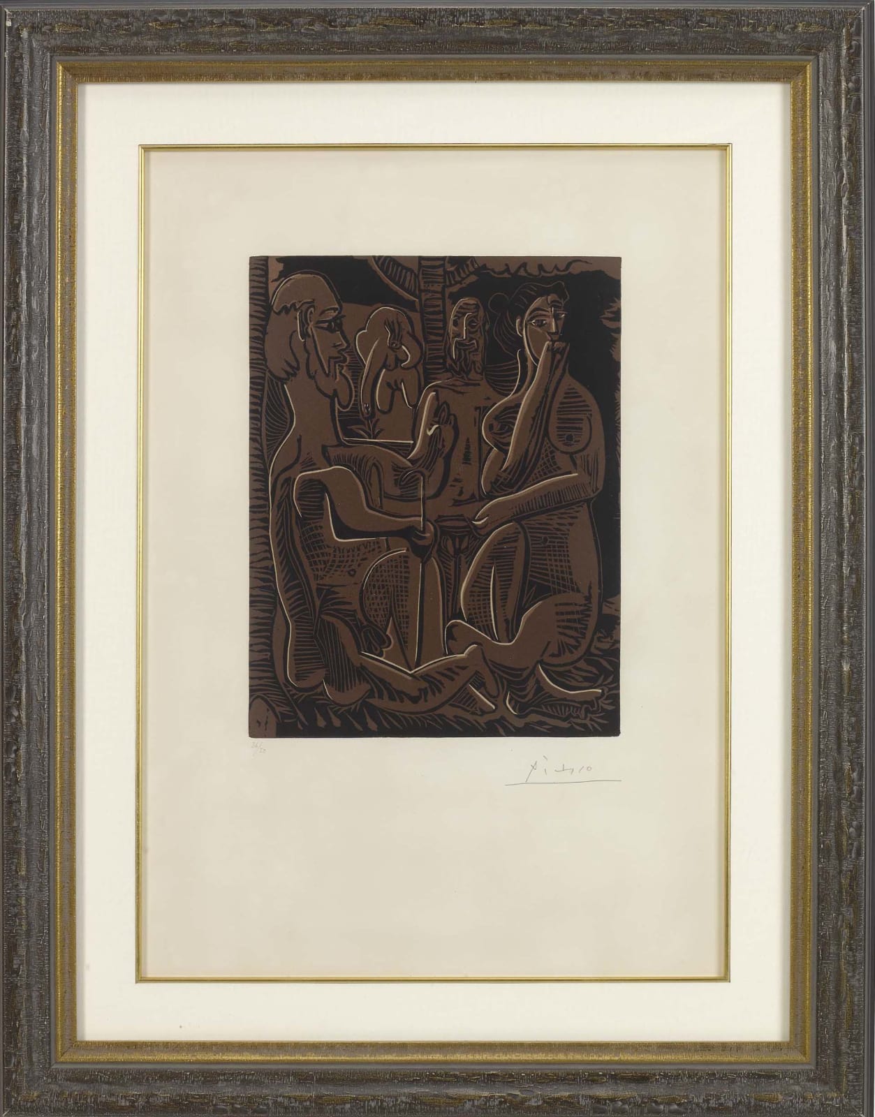 Pablo Picasso, Le Dejeuner sur L'Herbe ,numbered 36/50, 1962