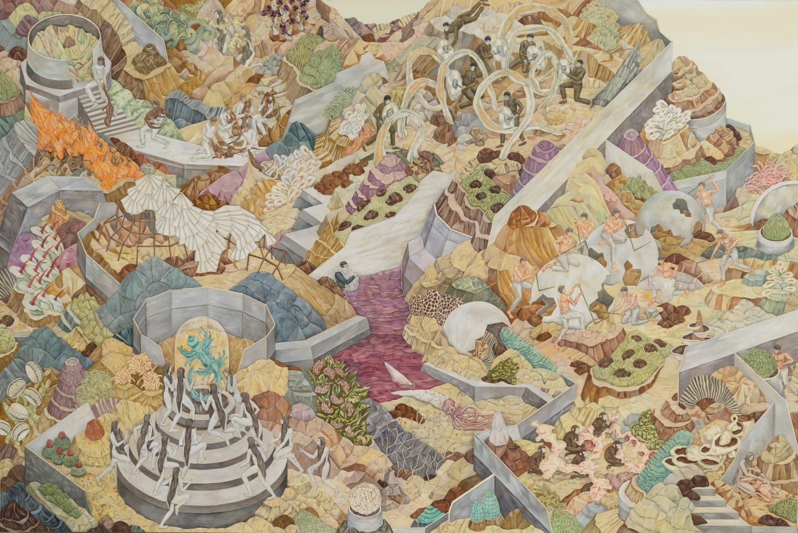 Shrimanti Saha, The Blue God, 2022