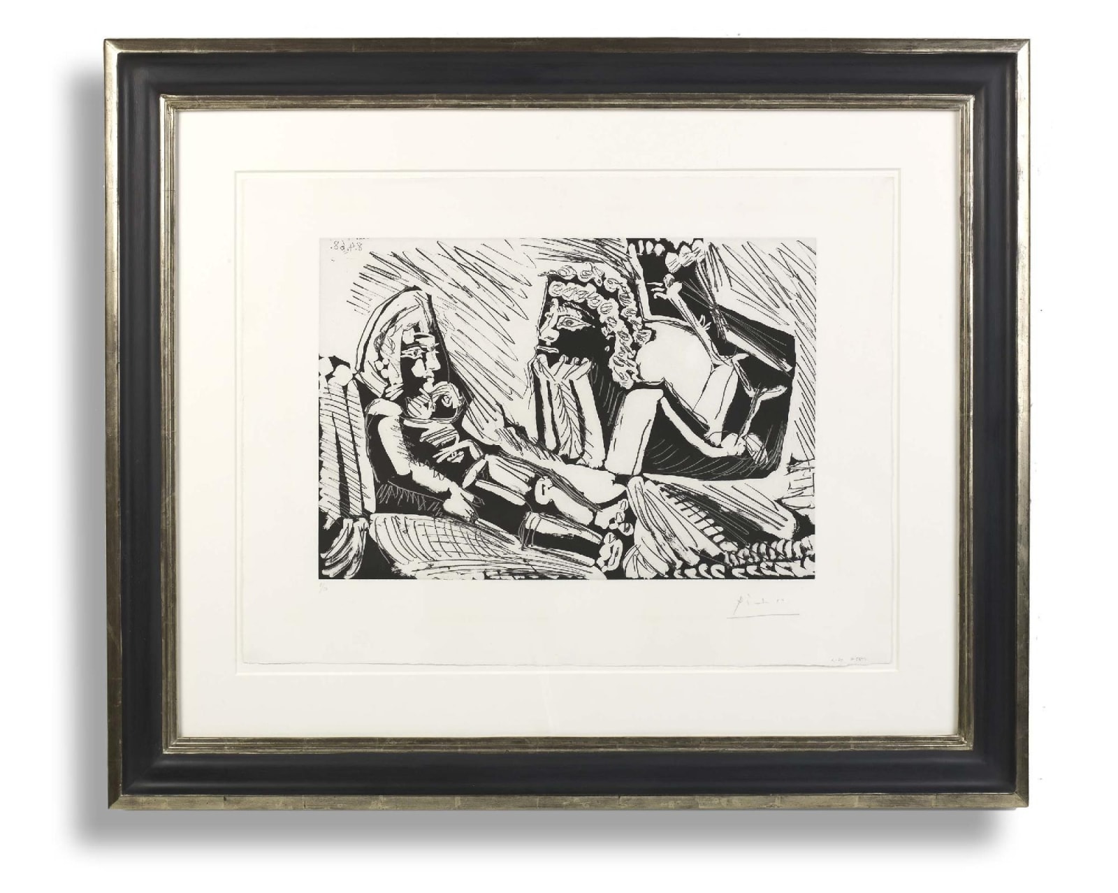 Pablo Picasso, Conversation Muette (s.7724),numbered 8/50, 1968