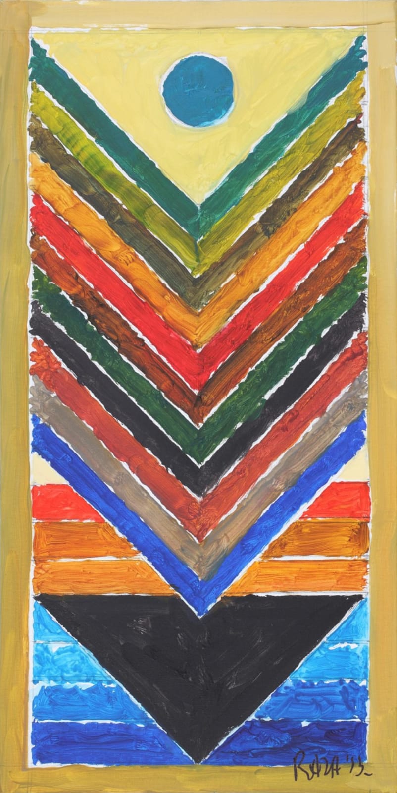 S.H. Raza, Tree, 2013