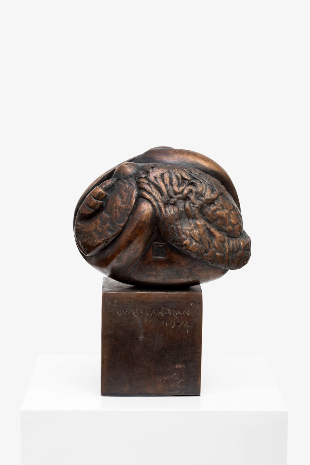 A. Ramachandran, Embryonic form-IV, 1974