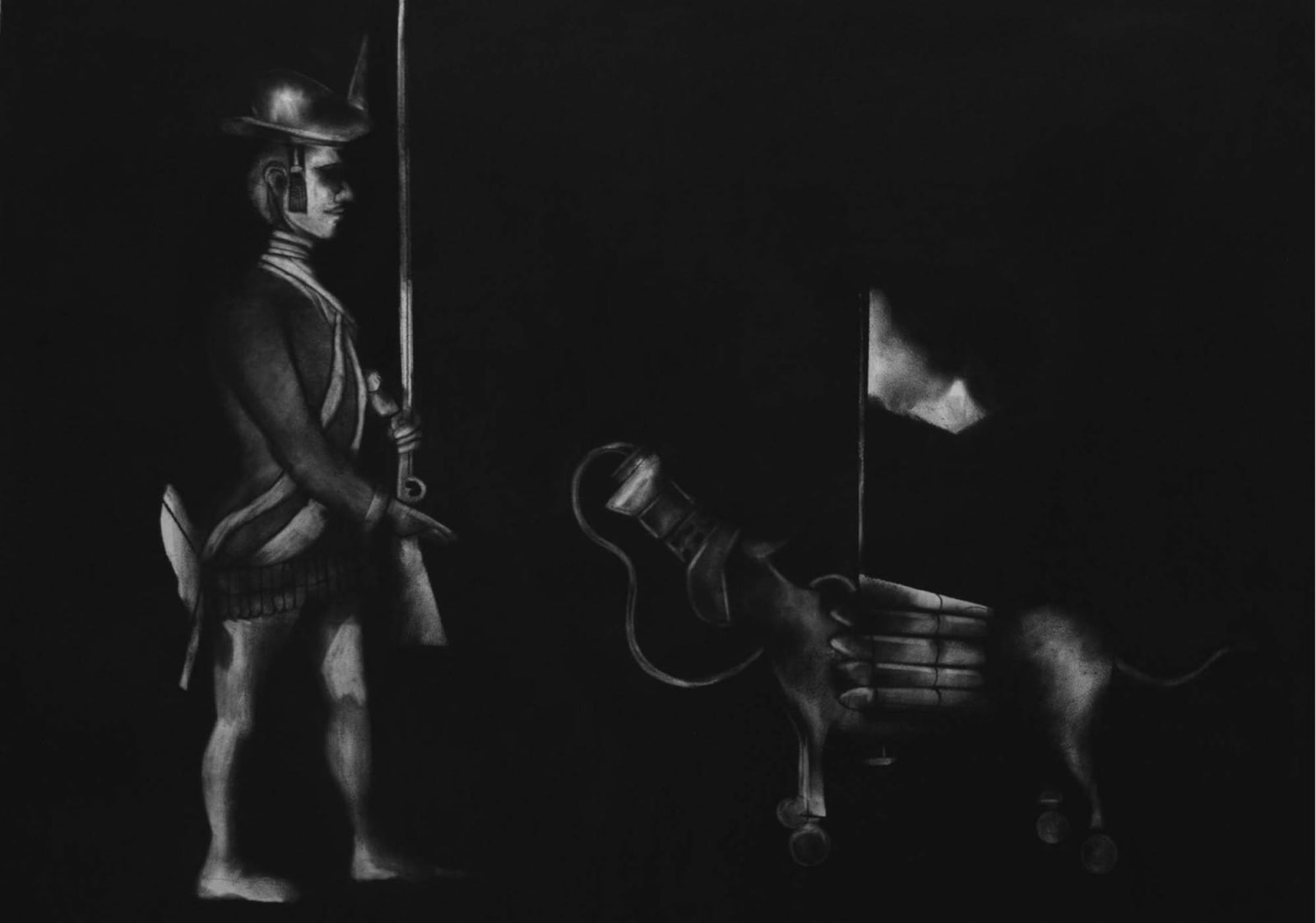 K.M. Madhusudhanan, Marx Archive: New Drawings, 2016