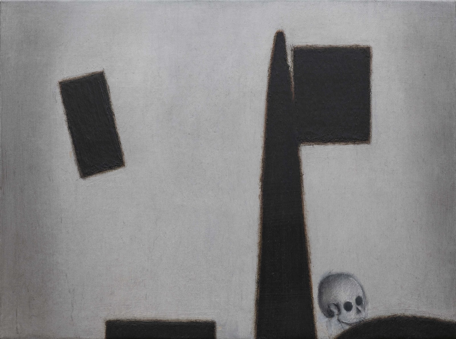 Atul Dodiya, Suspicion Four O' Clock III, 2019