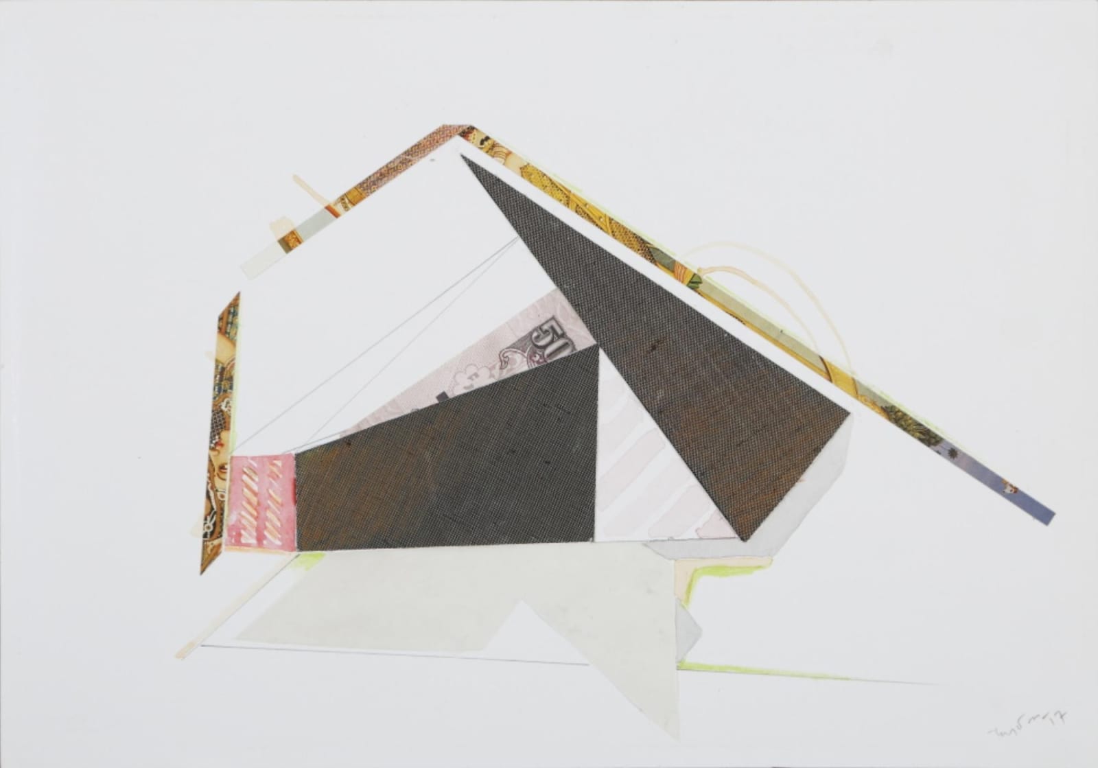 Jagannath Panda, The Structure of Arid Terrain - III, 2017