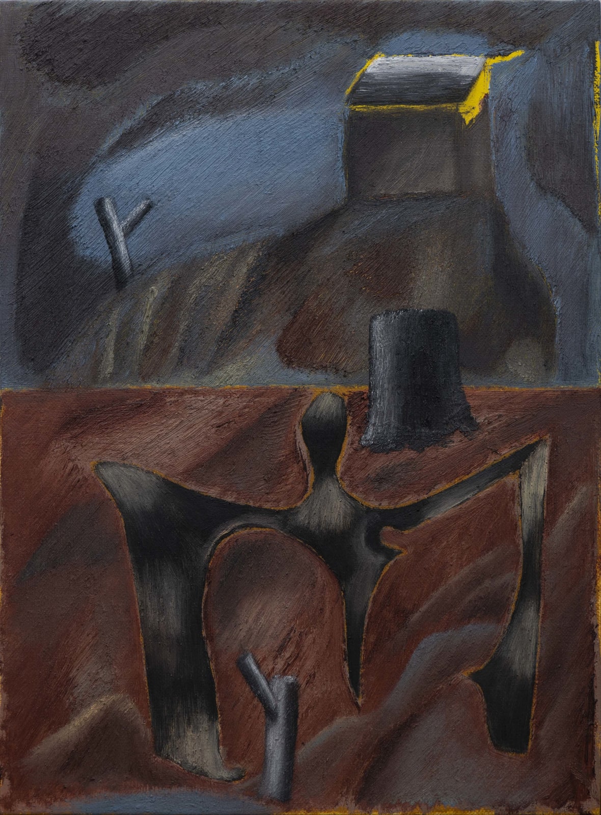 Atul Dodiya, Batman, 2019