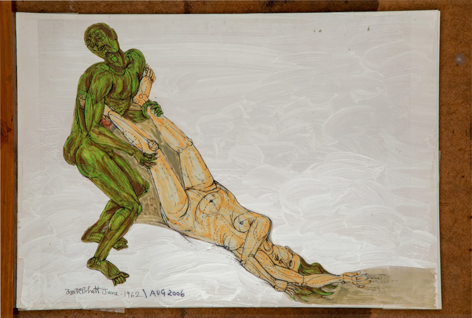 Jyoti Bhatt, Silver Beach , 2006