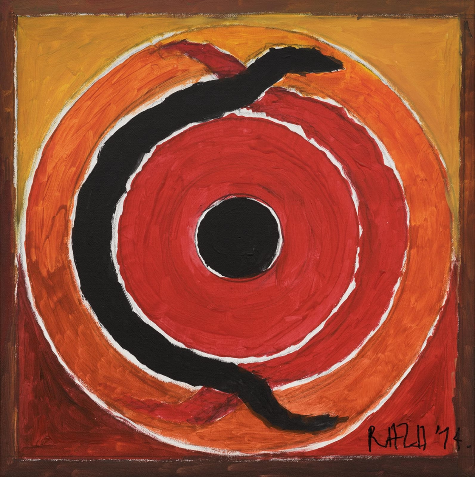 S.H. Raza, Virah, 2014