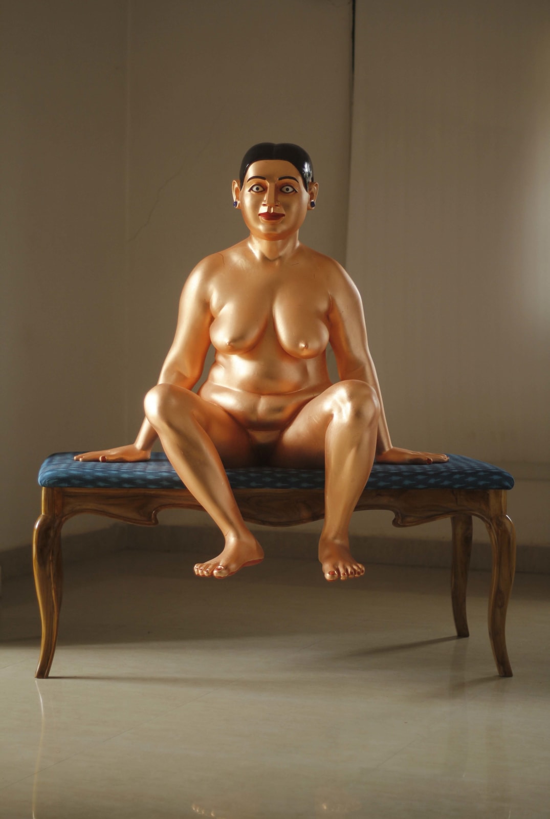 Ravinder Reddy, Woman on Charpoy, 2018