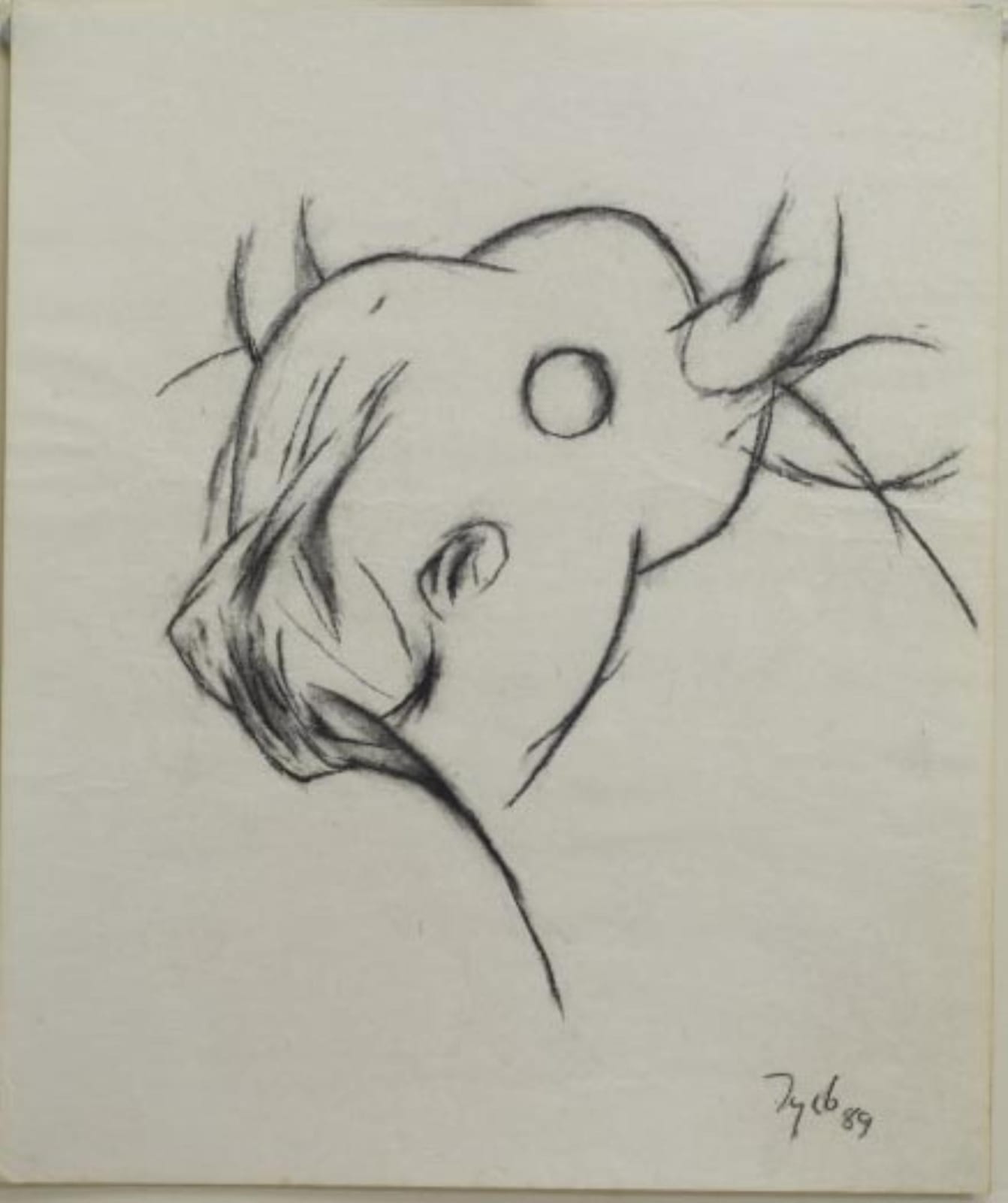 Tyeb Mehta, Bull, 1989
