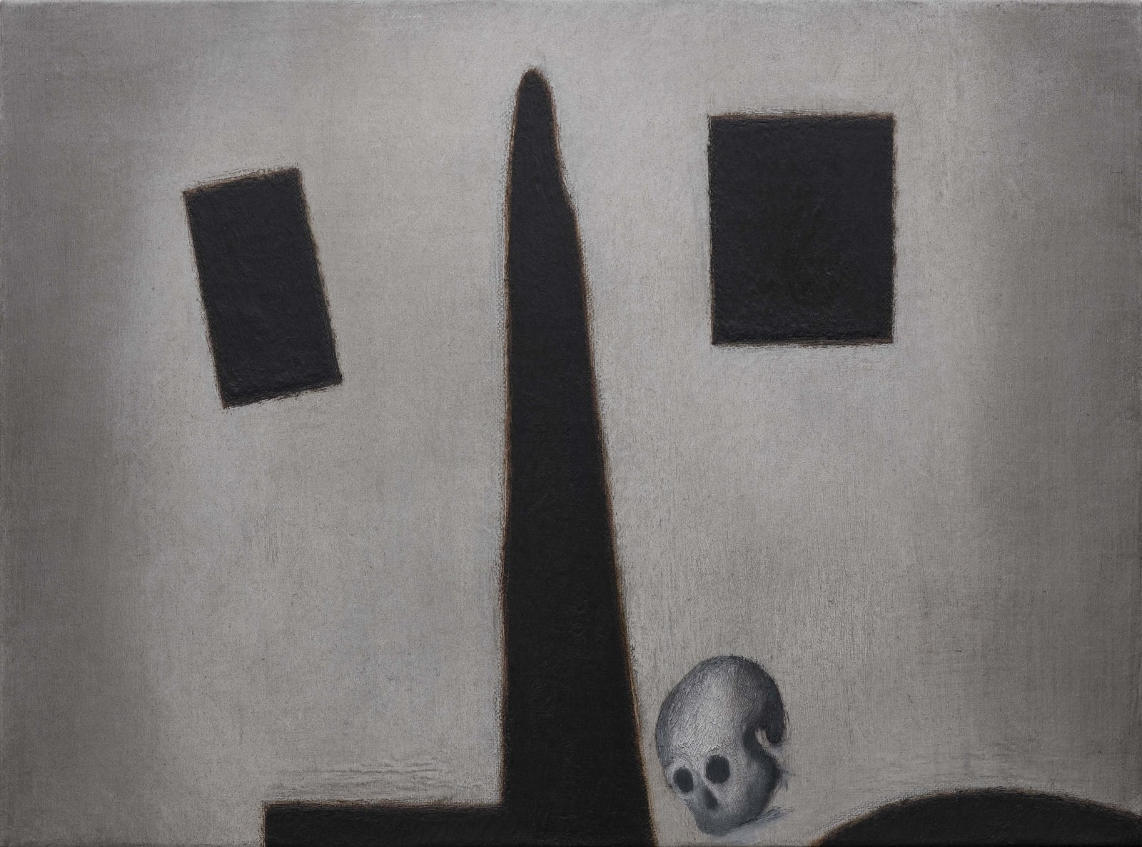 Atul Dodiya, Suspicion Four O' Clock - II, 2019
